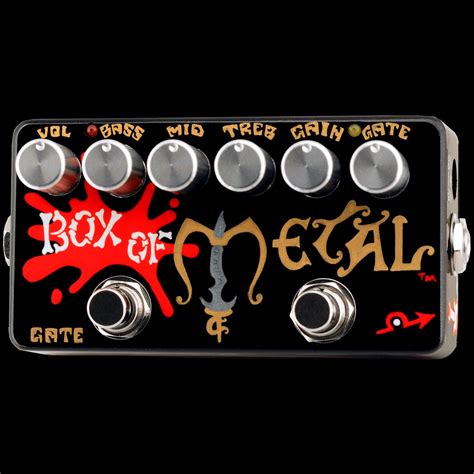 box of metal vertical zvex|Box Of Metal — B086 — ZVEX Effects.